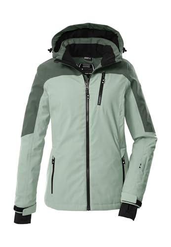 Killtec Damen Skijacke Funktionsjacke mit Kapuze und Schneefang KSW 435 WMN SKI Jckt 00731-hell stahlmint 36 Killtec Damen Skijacke Funktionsjacke mit Kapuze und Schneefang KSW 435 WMN SKI Jckt 00731-hell stahlmint 36 von Killtec