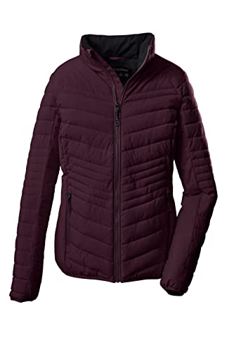 killtec Damen Steppjacke/Jacke in Daunenoptik mit Stehkragen KOW 60 WMN QLTD JCKT, pflaume, 42, 38640-000 von Killtec