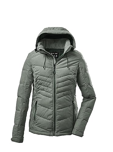 killtec Damen Steppjacke mit abzippbarer Kapuze KOW 149 WMN QLTD JCKT, pale green, 38, 37420-000 von Killtec