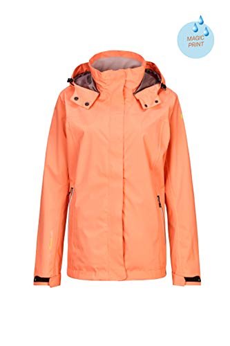 Killtec Damen Virene Funktionsjacke Mit Abzippbarer Kapuze Und Magic Print, apricot, 50 Killtec Damen Virene Funktionsjacke Mit Abzippbarer Kapuze Und Magic Print, apricot, 50 von Killtec