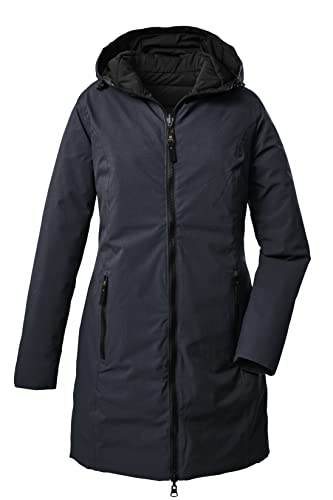 Killtec Damen gw 2 wmn prk Casual Funktionswendeparka mit Kapuze, dunkelblau, 40 EU Killtec Damen gw 2 wmn prk Casual Funktionswendeparka mit Kapuze, dunkelblau, 40 EU von Killtec