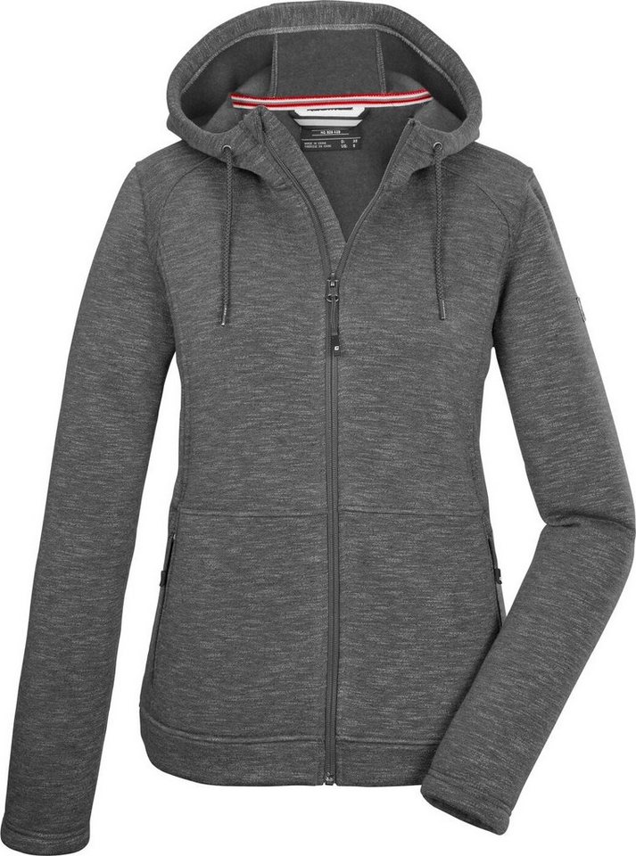 Killtec Fleecejacke KOW 6 WMN FLX JCKT GRAUMELANGE Killtec Fleecejacke KOW 6 WMN FLX JCKT GRAUMELANGE von Killtec
