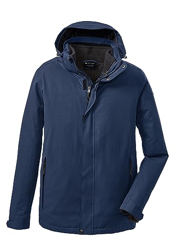 killtec Herren 3 in 1 Funktionsjacke/Outdoorjacke mit abzippbarer Kapuze und einzippbarer Fleecejacke KOW 167 MN JCKT, dunkelblau, XXL, 37925-000 killtec Herren 3 in 1 Funktionsjacke/Outdoorjacke mit abzippbarer Kapuze und einzippbarer Fleecejacke KOW 167 MN JCKT, dunkelblau, XXL, 37925-000 von Killtec