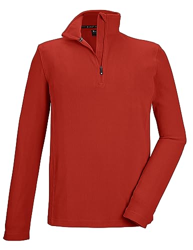 killtec Herren Fleeceshirt mit Stehkragen und Reißverschluss KSW 99 MN FLC SHRT, dunkelorange, S, 40878-000 killtec Herren Fleeceshirt mit Stehkragen und Reißverschluss KSW 99 MN FLC SHRT, dunkelorange, S, 40878-000 von Killtec