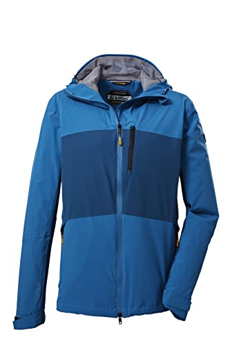 Killtec Herren Funktionsjacke/Outdoorjacke mit Kapuze und Unterarmventilation KOS 31 MN JCKT; dunkelaqua, XXL, 39227-000 von Killtec