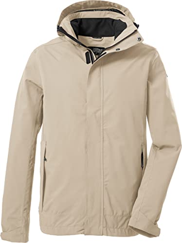 Killtec Herren Funktionsjacke/Outdoorjacke mit abzippbarer Kapuze KOS 87 MN JCKT_XENIOS; hellsand, XL, 39147-000 von Killtec