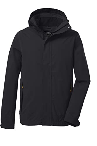 Killtec Herren Funktionsjacke/Outdoorjacke mit abzippbarer Kapuze KOS 87 MN JCKT_XENIOS; schwarz, 4XL, 39147-000 von Killtec