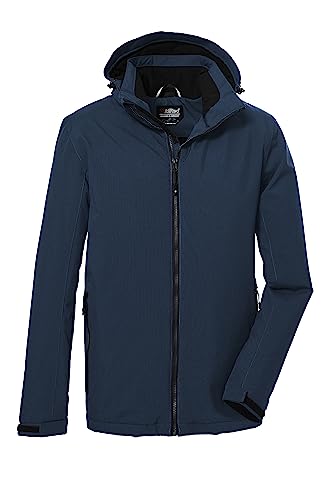 killtec Herren Funktionsjacke/Outdoorjacke mit abzippbarer Kapuze KOW 22 MN JCKT, dunkelblau, 3XL, 39705-000 von Killtec