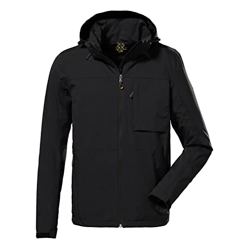 killtec Herren Funktionsjacke/Outdoorjacke mit abzippbarer Kapuze KOS 106 MN JCKT, schwarz, L, 38017-000 killtec Herren Funktionsjacke/Outdoorjacke mit abzippbarer Kapuze KOS 106 MN JCKT, schwarz, L, 38017-000 von Killtec