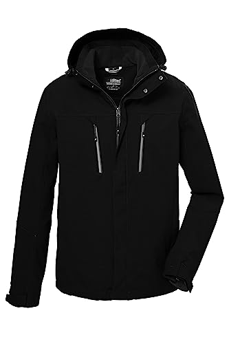 killtec Herren Funktionsjacke mit Kapuze/Outdoorjacke ist wasserdicht KOW 192 MN JCKT, schwarz, M, 41374-000 killtec Herren Funktionsjacke mit Kapuze/Outdoorjacke ist wasserdicht KOW 192 MN JCKT, schwarz, M, 41374-000 von Killtec