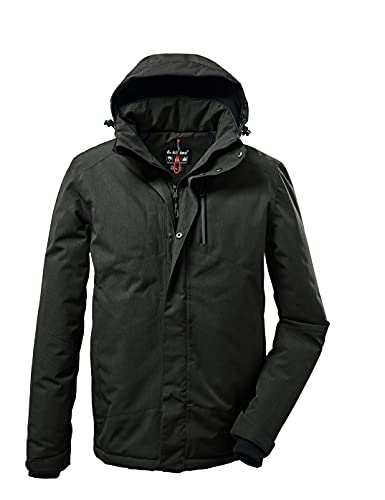 killtec Herren Funktionsjacke mit abzippbarer Kapuze - KOW 161 MN JCKT, dunkeloliv, L, 37589-000 von Killtec