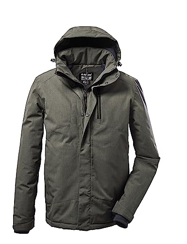 killtec Herren Funktionsjacke mit abzippbarer Kapuze KOW 161 MN JCKT, oliv, 3XL, 37589-000 von Killtec