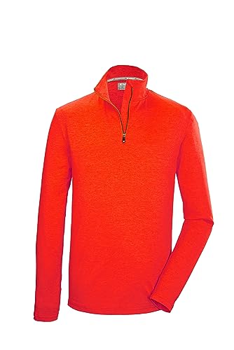 killtec Herren Funktionsshirt mit Stehkragen und Reißverschluss KSW 95 MN LS SHRT, dunkelorange, 3XL, 40843-000 killtec Herren Funktionsshirt mit Stehkragen und Reißverschluss KSW 95 MN LS SHRT, dunkelorange, 3XL, 40843-000 von Killtec