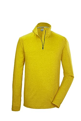 killtec Herren Funktionsshirt mit Stehkragen und Reißverschluss KSW 95 MN LS SHRT, frühlingsgrün, XXL, 40843-000 von Killtec