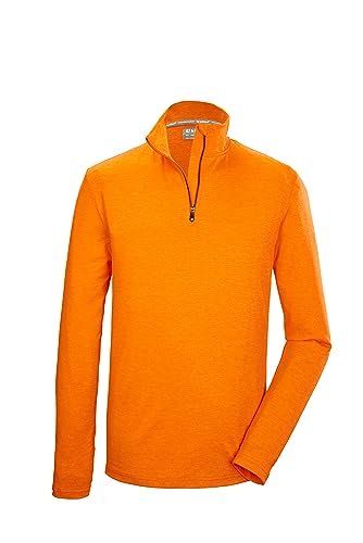 killtec Herren Funktionsshirt mit Stehkragen und Reißverschluss KSW 95 MN LS SHRT, orange, S, 40843-000 killtec Herren Funktionsshirt mit Stehkragen und Reißverschluss KSW 95 MN LS SHRT, orange, S, 40843-000 von Killtec