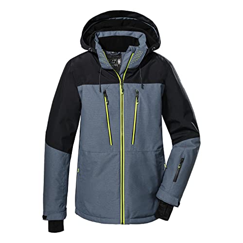 Killtec Herren Ksw 127 Mn Jckt Skijacke Funktionsjacke mit abzippbarer Kapuze und Schneefang, blaugrau, 3XL EU Killtec Herren Ksw 127 Mn Jckt Skijacke Funktionsjacke mit abzippbarer Kapuze und Schneefang, blaugrau, 3XL EU von Killtec