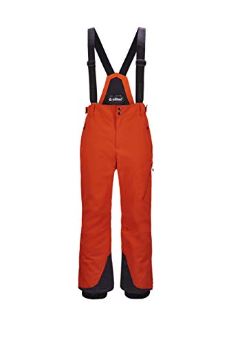 Killtec Herren Kuopio MN Ski PNTS Funktionshose Mit Abnehmbaren Trägern, Kantenschutz Und Schneefang, orange, XXL Killtec Herren Kuopio MN Ski PNTS Funktionshose Mit Abnehmbaren Trägern, Kantenschutz Und Schneefang, orange, XXL von Killtec