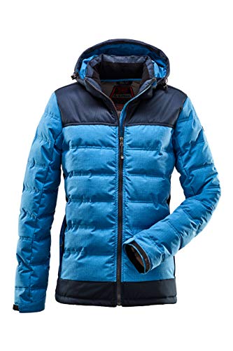 Killtec Herren Ninou Steppjacke/Jacke In Daunenoptik/Winterjacke Mit Abzippbarer Kapuze, Mittelblau, M Killtec Herren Ninou Steppjacke/Jacke In Daunenoptik/Winterjacke Mit Abzippbarer Kapuze, Mittelblau, M von Killtec