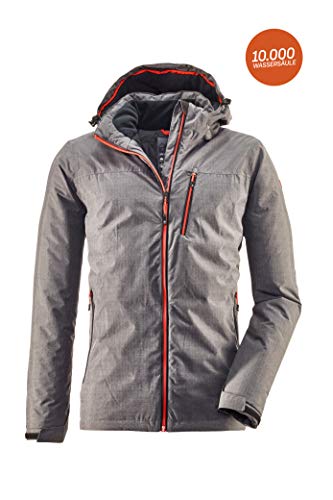 Killtec Herren Ostfold MN Jckt J Funktionsjacke Mit Abzippbarer Kapuze, anthrazit, 3XL Killtec Herren Ostfold MN Jckt J Funktionsjacke Mit Abzippbarer Kapuze, anthrazit, 3XL von Killtec