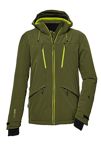 killtec Herren Skijacke/Funktionsjacke mit abzippbarer Kapuze und Schneefang KSW 74 MN SKI JCKT, moos, S, 39738-000 killtec Herren Skijacke/Funktionsjacke mit abzippbarer Kapuze und Schneefang KSW 74 MN SKI JCKT, moos, S, 39738-000 von Killtec