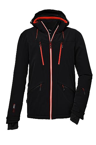 killtec Herren Skijacke/Funktionsjacke mit abzippbarer Kapuze und Schneefang KSW 74 MN SKI JCKT, schwarz, S, 39738-000 killtec Herren Skijacke/Funktionsjacke mit abzippbarer Kapuze und Schneefang KSW 74 MN SKI JCKT, schwarz, S, 39738-000 von Killtec