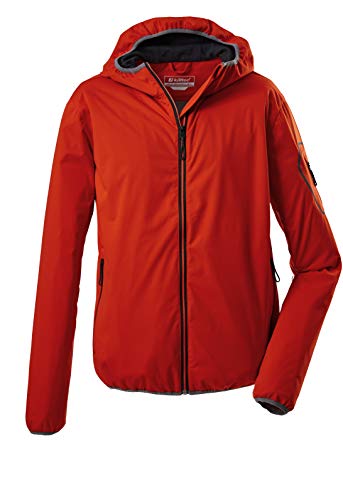 Killtec Herren Softshelljacke/Übergangsjacke mit Kapuze, packbar Trin MN SOFTSHELL JCKT, dunkelorange, S, 36870-000 Killtec Herren Softshelljacke/Übergangsjacke mit Kapuze, packbar Trin MN SOFTSHELL JCKT, dunkelorange, S, 36870-000 von Killtec