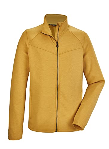 killtec Herren Stretchjacke mit Stehkragen/Fleecejacke KOS 72 MN FLX JCKT, dunkelgelb, L, 39137-000 von Killtec