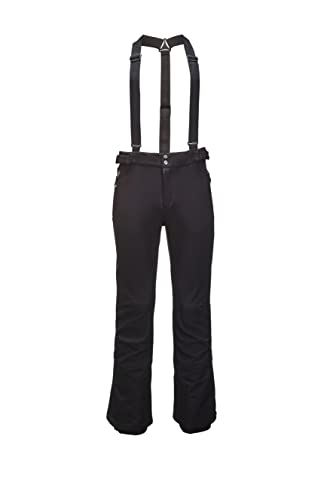Killtec Herren Thônes Mn Sftshll Pnts Skihose Softshellhose mit Kantenschutz Schneefang und abnehmbaren Tr gern, Schwarz, L EU Killtec Herren Thônes Mn Sftshll Pnts Skihose Softshellhose mit Kantenschutz Schneefang und abnehmbaren Tr gern, Schwarz, L EU von Killtec