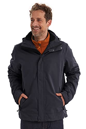Killtec Herren Xenios Funktionsjacke Mit Abzippbarer Kapuze, schwarz, XL Killtec Herren Xenios Funktionsjacke Mit Abzippbarer Kapuze, schwarz, XL von Killtec
