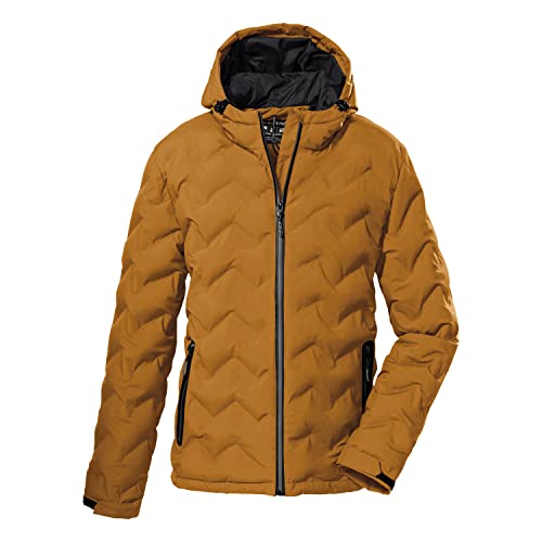 Killtec Herren kow 119 mn qltd jckt Wintermantel Jacke in Daunenoptik mit Kapuze, dark curry, M EU Killtec Herren kow 119 mn qltd jckt Wintermantel Jacke in Daunenoptik mit Kapuze, dark curry, M EU von Killtec