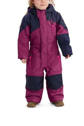 Killtec Unisex Kinder Kesley Mini Skioverall Mit Kapuze Und Schneefang, pflaume, 86-92 EU Killtec Unisex Kinder Kesley Mini Skioverall Mit Kapuze Und Schneefang, pflaume, 86-92 EU von Killtec
