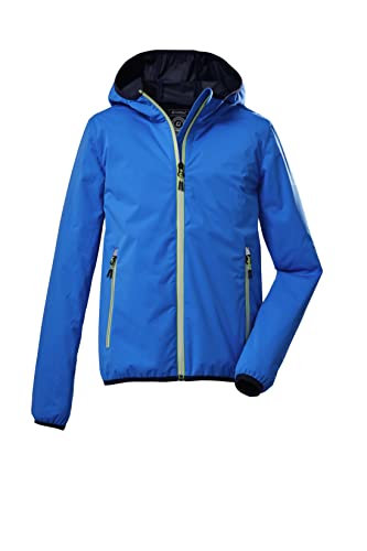 Killtec Jungen 2-Lagen-Funktionsjacke/Outdoorjacke mit Kapuze, packbar KOS 230 BYS JCKT; blau, 152, 39648-000 von Killtec