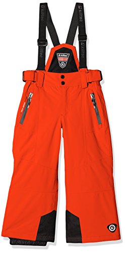 Killtec Jungen Devlin Junior Ski Und Snowboardhose, Dunkelorange, 152 von Killtec