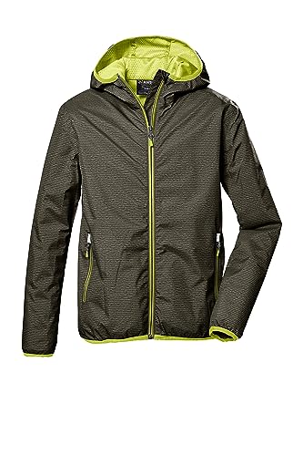 killtec Jungen Funktionsjacke/Outdoorjacke mit Kapuze KOS 279 BYS JCKT, dunkeloliv, 116, 41465-000 von Killtec