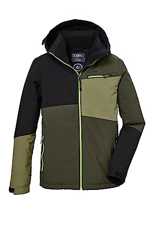 killtec Jungen Funktionsjacke mit Kapuze und Schneefang/Outdoorjacke ist wasserdicht KOW 161 BYS JCKT, dunkeloliv, 152, 40917-000 killtec Jungen Funktionsjacke mit Kapuze und Schneefang/Outdoorjacke ist wasserdicht KOW 161 BYS JCKT, dunkeloliv, 152, 40917-000 von Killtec