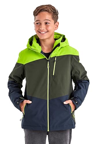 Killtec Jungen Ksw 161 Bys Jckt Skijacke Funktionsjacke mit Kapuze und Schneefang, apfel, 152 EU Killtec Jungen Ksw 161 Bys Jckt Skijacke Funktionsjacke mit Kapuze und Schneefang, apfel, 152 EU von Killtec