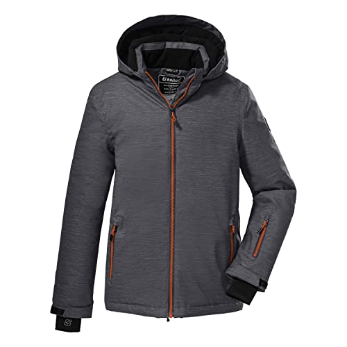 Killtec Jungen Ksw 179 Bys Jckt Skijacke Funktionsjacke mit Kapuze und Schneefang, anthrazit, 128 EU Killtec Jungen Ksw 179 Bys Jckt Skijacke Funktionsjacke mit Kapuze und Schneefang, anthrazit, 128 EU von Killtec