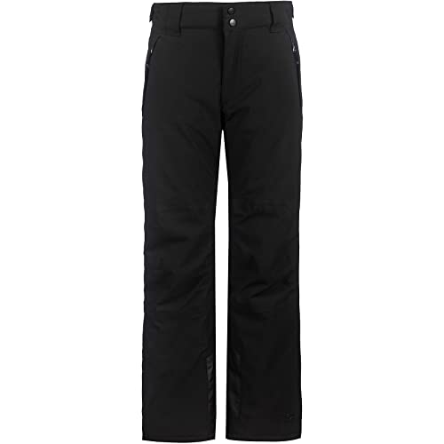 Killtec Jungen Ksw 79 Bys Pnts Funktionshose Skihose mit abzippbarem Latz Schneefang und Kantenschutz, Schwarz, 164 EU von Killtec