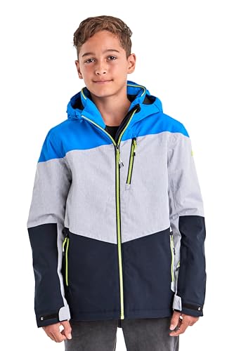 Killtec Jungen Ksw 161 Bys Jckt Skijacke Funktionsjacke mit Kapuze und Schneefang, Blau, 116 EU Killtec Jungen Ksw 161 Bys Jckt Skijacke Funktionsjacke mit Kapuze und Schneefang, Blau, 116 EU von Killtec