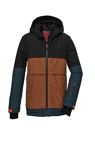 killtec Jungen Skijacke/Funktionsjacke mit Kapuze und Schneefang, wasserdicht KSW 126 BYS SKI JCKT, schwarz, 164, 39666-000 killtec Jungen Skijacke/Funktionsjacke mit Kapuze und Schneefang, wasserdicht KSW 126 BYS SKI JCKT, schwarz, 164, 39666-000 von Killtec