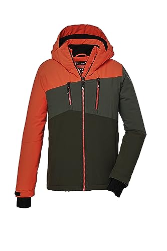 killtec Jungen Skijacke/Funktionsjacke mit Kapuze und Schneefang KSW 150 BYS SKI JCKT, neon reinorange, 164, 41186-000 killtec Jungen Skijacke/Funktionsjacke mit Kapuze und Schneefang KSW 150 BYS SKI JCKT, neon reinorange, 164, 41186-000 von Killtec