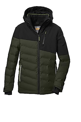 killtec Jungen Skijacke/Steppjacke mit Kapuze und Schneefang KSW 172 BYS SKI QLTD JCKT, dunkeloliv, 152, 39894-000 killtec Jungen Skijacke/Steppjacke mit Kapuze und Schneefang KSW 172 BYS SKI QLTD JCKT, dunkeloliv, 152, 39894-000 von Killtec