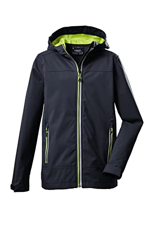 Killtec Jungen Softshelljacke/Outdoorjacke mit Kapuze KOS 218 BYS SFTSHLL JCKT; dunkelnavy, 152, 39117-000 von Killtec