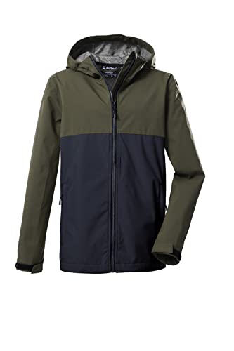 Killtec Jungen Softshelljacke/Outdoorjacke mit Kapuze KOS 219 BYS SFTSHLL JCKT; dunkeloliv, 140, 39118-000 von Killtec