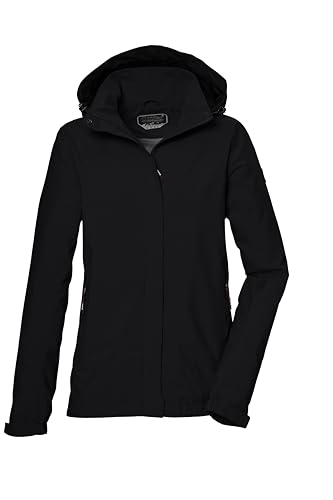 killtec Damen Funktionsjacke/Outdoorjacke wasserdicht mit abnehmbare Kapuze KOS 51 WMN JCKT, schwarz, 50, 42805-000 killtec Damen Funktionsjacke/Outdoorjacke wasserdicht mit abnehmbare Kapuze KOS 51 WMN JCKT, schwarz, 50, 42805-000 von Killtec