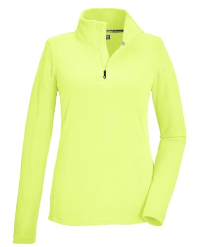 Killtec Damen Langarmshirt Fleeceshirt mit Stehkragen 101, Farbe:helllime, Größe:46 Killtec Damen Langarmshirt Fleeceshirt mit Stehkragen 101, Farbe:helllime, Größe:46 von Killtec