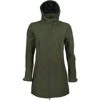 Killtec KW 463 Softshell Parka Damen 00756 - dunkeloliv 44 von Killtec