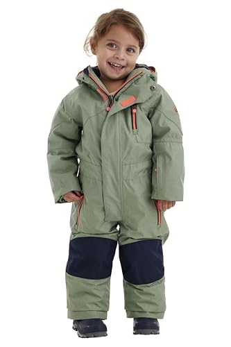 Killtec Kesley Mini Skioverall/Schneeanzug mit Kapuze und Schneefang, Pflaume, 98/104 Killtec Kesley Mini Skioverall/Schneeanzug mit Kapuze und Schneefang, Pflaume, 98/104 von Killtec
