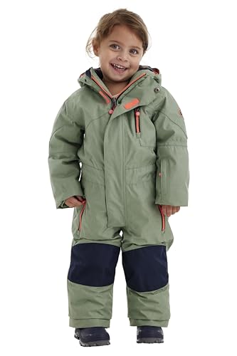 Killtec Kesley Mini Skioverall/Schneeanzug mit Kapuze und Schneefang, Pflaume, 98/104 von Killtec