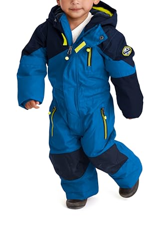 Killtec Kesley Mini Skioverall/Schneeanzug mit Kapuze und Schneefang, Königsblau, 122/128 von Killtec